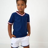CK Varsity Jersey - Navy/Maroon