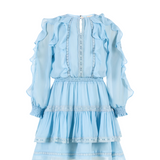 Rosie Mini Dress - Powder Blue