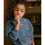 Sweatshirt Rosalia - Blue Primrose Lake