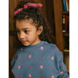 Sweatshirt Rosalia - Blue Primrose Lake