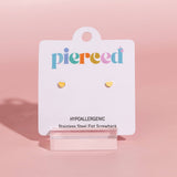 Heart of Gold Studs