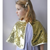 Gold Sequin Cape