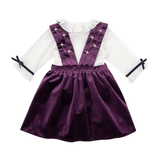 Maya, Velours Lisse Violet