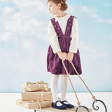 Maya, Velours Lisse Violet