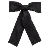 Trimmed Hairbow: Black