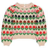 Hello Simone - Cleophee Sweater - Fleurette Ecru