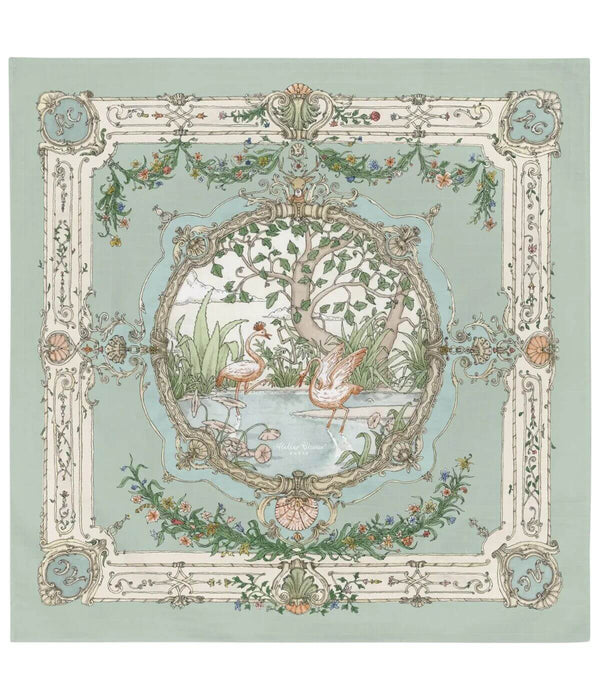 Carré Swaddle – Tapestry Olive Green