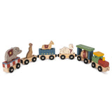 Wooden Animal Train