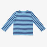 Organic Edward Tee - Ocean Stripe