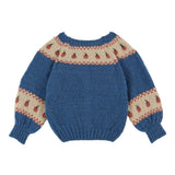 Apple Cardigan - Blue