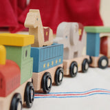 Wooden Animal Train