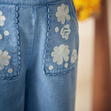 Flofi Pants - Stone Blue