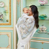 Carré Swaddle – Carousel Blue