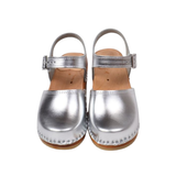 Amelia Clog - Silver