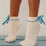 Two-Pack Bow Socks