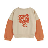 Two-Tone Sweatshirt - Pumpkin