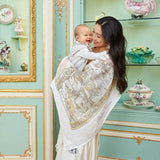 Carré Swaddle – Carousel Pink