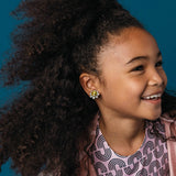 Multi-colored Gem Clip-On Earring Set