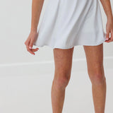 Girls White Twirly Skirt