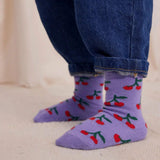 Baby Cherry Short Socks