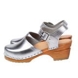 Amelia Clog - Silver