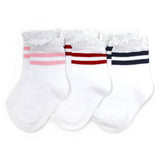 Classic Stripe Midi Sock 3-Pack: 1.5-3 YEARS