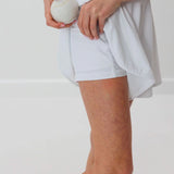 Girls White Twirly Skirt