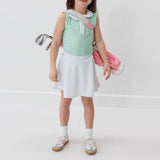 Girls White Twirly Skirt