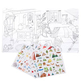 Explorer Coloring Books & Stickers