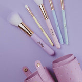 5-Piece Rainbow Makeup Brush Set