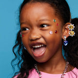 Multi-colored Gem Clip-On Earring Set