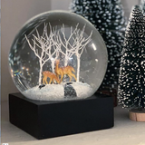 Deer in Woods Snow Globe