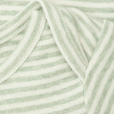 Baby Tee Stripe - Jade/Off White