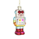 Mr Roboto, Vintage Toy Glass Christmas Tree Ornament Gift