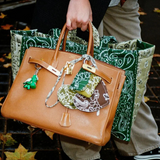 Airpods Case - Vert Week-End / Bronze