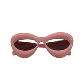 Kids Bulky Balloon Round Sunglasses: Pink