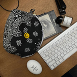 Small Toiletry Bag - HAPPY FACE - All Black