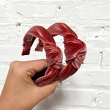 Child Sized Top Knot Headband Velvet