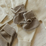 Organic Knit Booties