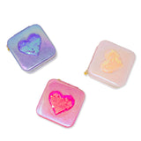 Girl's Sparking Sequin Heart Jewelry Box: Hot Pink
