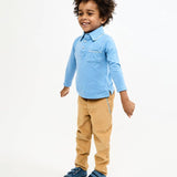 Organic Parker Polo - Blue