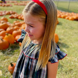 Velvet Headband - Red