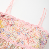 Alanna Frill Embroidered Maxi Dress - Multi