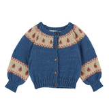 Apple Cardigan - Blue