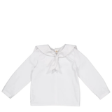 Eustache ML, Boy Shirt, in Organic Off White Twill