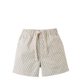 Baby Boy Bertolt Abstract-Printed Bermuda Shorts - Beige