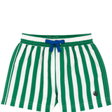 Baby Boy Stripe Swim Shorts - Green Multi