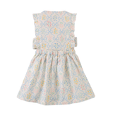Baby Girl Kelsea Dress With Bows & Detachable Bodice Top - Multicolor