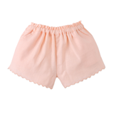 Baby Girl Hinata Embroidered Empire Tunic Blouse & Short - Peach