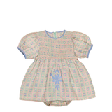 Baby Noemie Dress - Rosepanel Mint